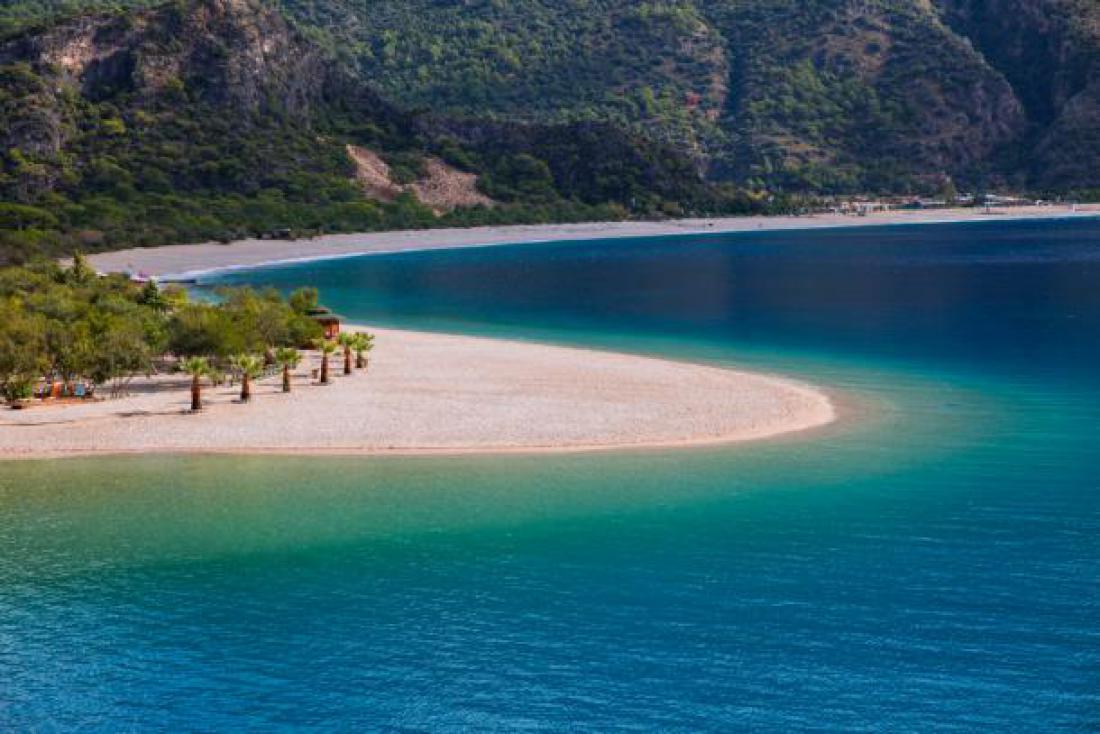 Plaža Ölüdeniz, Turčija.