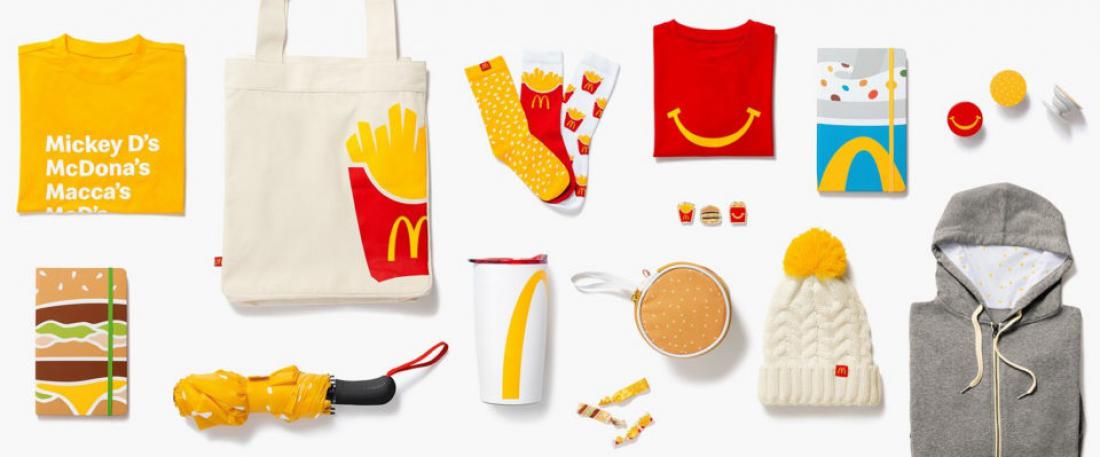 McDonald's se ne da: Ustvaril novo kolekcijo oblačil