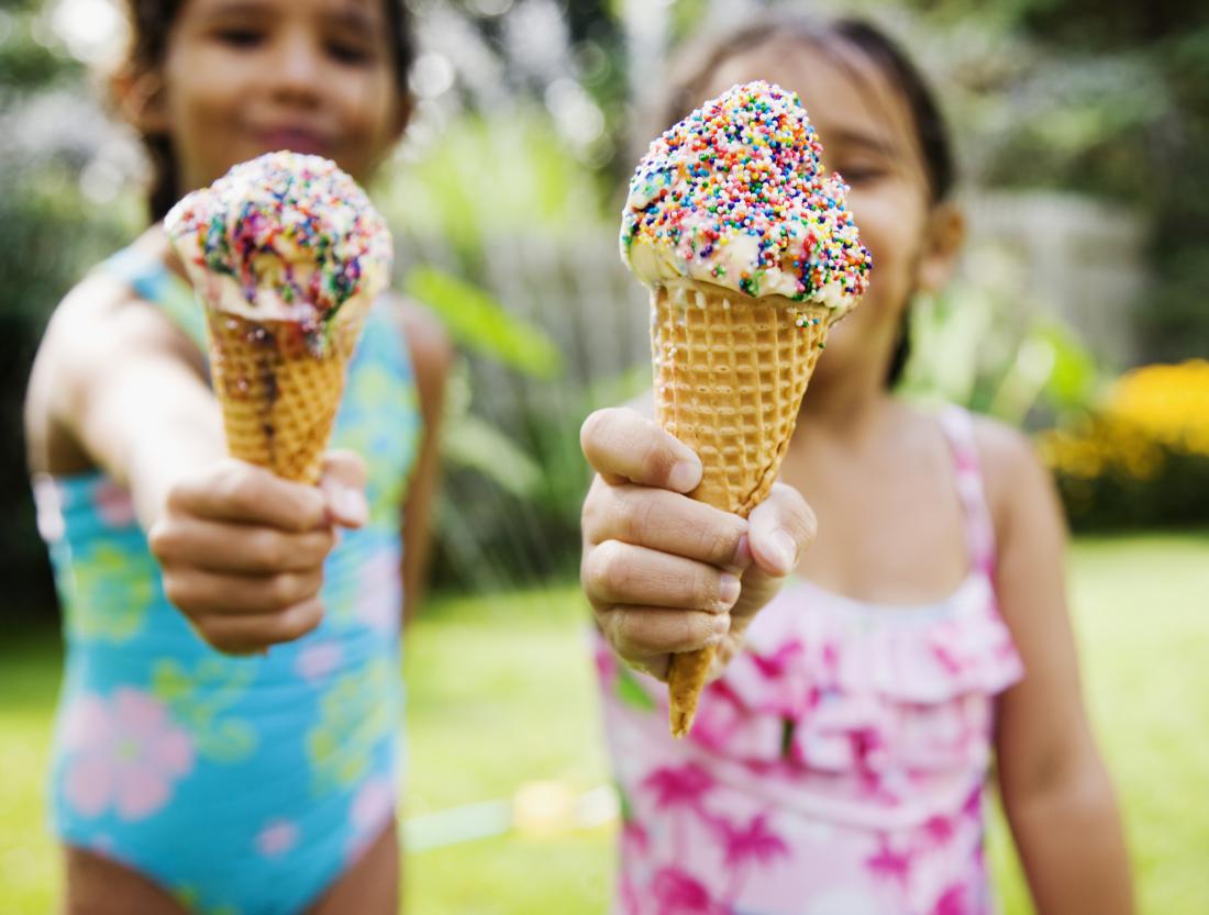 Sladoledna zabava za otroke: z igro do sladkanja
