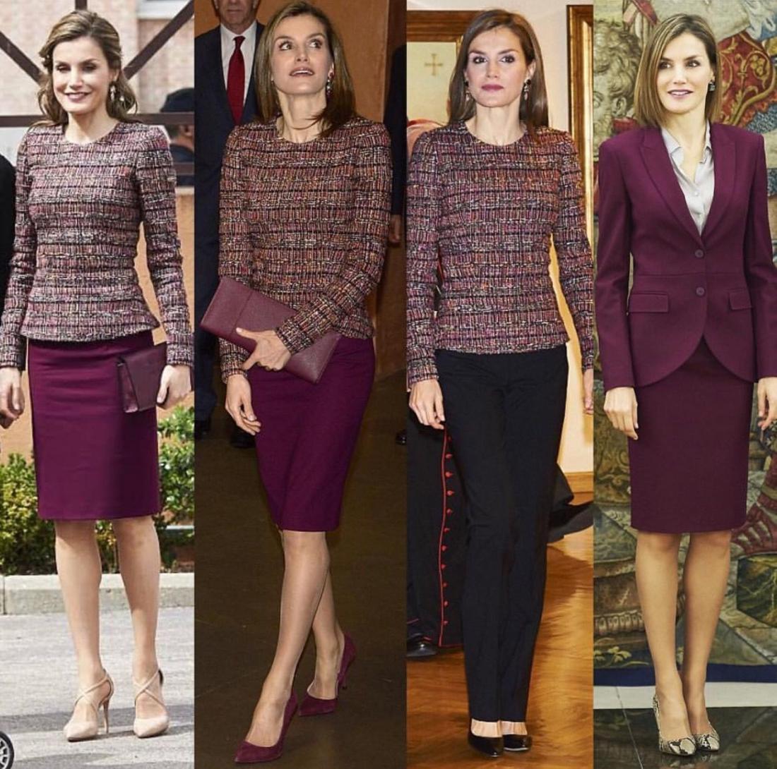 Španska kraljica Letizia je mojstrica kombiniranja. 