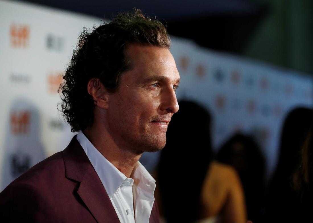 Matthew McConaughey je preganjal pasavce. Foto: Mario Anzuoni/Reuters