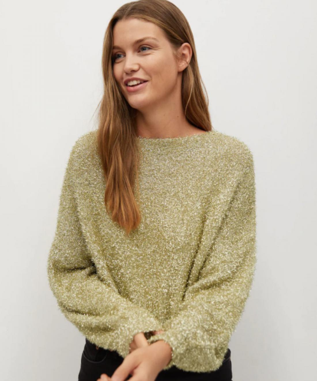 Bleščeč pulover, Mango outlet, 19,99€